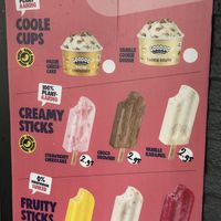 ice creams  at Empanadas Maxima in Haarlem