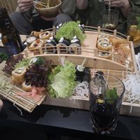 Ein Teil der leckeren Bestellung. at SUSHIdeluxe in Erfurt