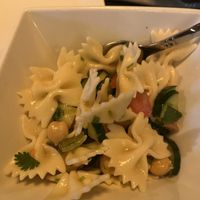 Cold pasta salad for restaurant week  at Spice Kraft Indian Bistro in Arlington