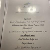 Menu vega(n)   at Gasthaus Lennemühle in Schmallenberg