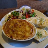 Cheese & Potato pie at The Anchor Inn in Tideswell