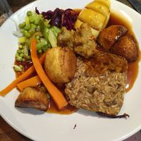 Sunday Nut Roast at The Anchor Inn in Tideswell