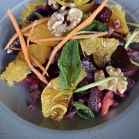 Beet salade   at Akrams Restaurant in Garmisch-partenkirchen