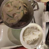 Vegetable Soup with rice at Thai Orchidee in Garda