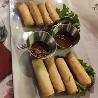Spring rolls at Thai Orchidee in Garda