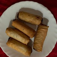 Spring rolls (dip included) at Thai Orchidee in Garda