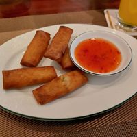 Spring rolls at Nam Hai in Mainz