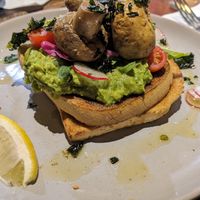 GF Vegan Avocado Toast at Krimper Cafe in Melbourne