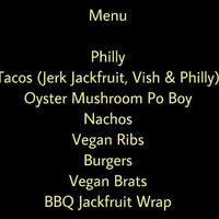 Menu rotates   at Main Squeeze in Rockford