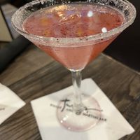 Huckleberry Lemon Drop  at Twigs Bistro and Martini Bar in Kennewick