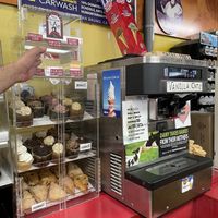 Oatly soft serve  at Hangry Planet in San Bruno