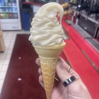 Oatly soft serve   at Hangry Planet in San Bruno