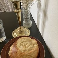 Vegan voisilmapulla  at Kahvila Rakastan in Helsinki