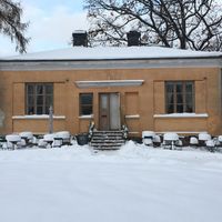 Winter view of Kahvila Rakastan  at Kahvila Rakastan in Helsinki