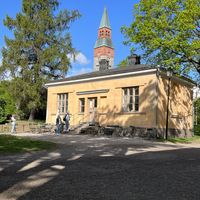 The restaurant  at Kahvila Rakastan in Helsinki