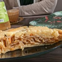 Cabbage pie at Kahvila Rakastan in Helsinki