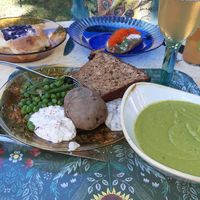 Lunch at Kahvila Rakastan in Helsinki