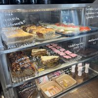 counter view  at Kahvila Rakastan in Helsinki