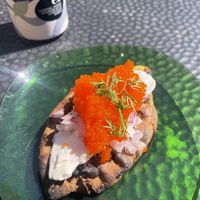 Karelian pie  at Kahvila Rakastan in Helsinki