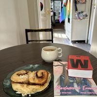 Cinnamon roll ♡  at Kahvila Rakastan in Helsinki