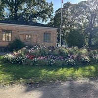 Courtyardd  at Kahvila Rakastan in Helsinki
