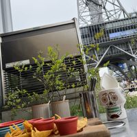 View on the patio  at TACO FANATICO in Nagoya