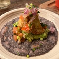 Vegetable taco - small but tasty!  at TACO FANATICO in Nagoya