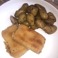 Fried vegan cheese was delicious 🤤  at VegLunch in Pezinok