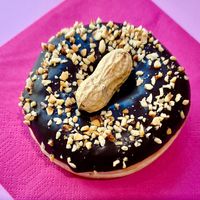 Peanut butter  at B'Sweet Donuts in Luxembourg City