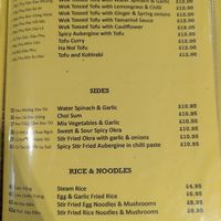 Main menu mains at Com Viet in London