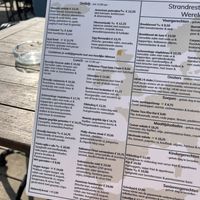   at Strandrestaurant Werelds in The Hague