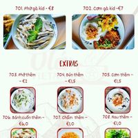 Menu   at Ola VIETNAM in Porto