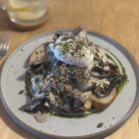 I took the veggie option with additional poached egg.   at Fore Street Café Bar in Newquay