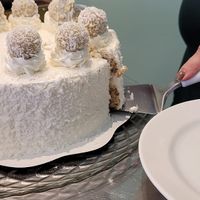 Bolo beijinho at Seiva in Guaruja