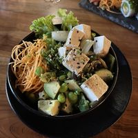 Veggie poke  at  Midori in Puerto Ayora