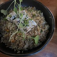 Veggie rice  at  Midori in Puerto Ayora