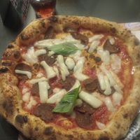 Vegan diavola at Assaje in Turin