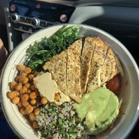 Protein salad. So delicious   at Green Vegetarian Cuisine at Alon in San Antonio