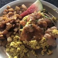 Vegan breakfast   at Green Vegetarian Cuisine at Alon in San Antonio