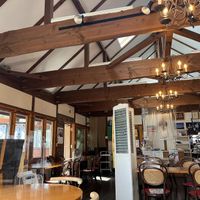 nice cafe at Farmer's Restaurant in Shizukuishi