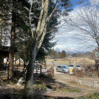 the view from the window at our table at Farmer's Restaurant in Shizukuishi