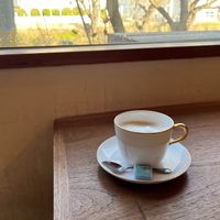 soy milk coffee at Rokugatsu No Shika in Morioka