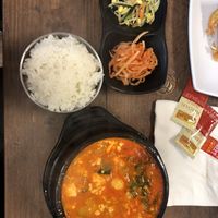 Tofu soup. Really satisfying    at K-Town in Olympia