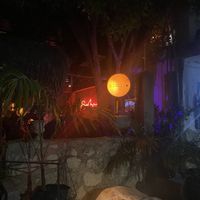 Entrando  at La Pizzine in Tulum