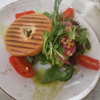 Avocado Bagel at Cafe Fix in Stockholm