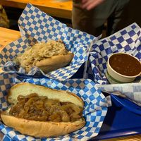 Beyond brats with caramelized onions and vegan chili at Munchen Haus in Leavenworth