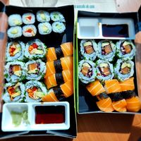 Take away at Wasabi - O2 in South East London