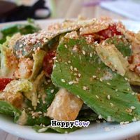 Vegan Caesar salad at Cafe SOK in Moscow