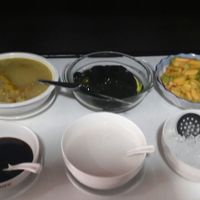 Sweet buffet at Phounsub Restaurant in Vientiane