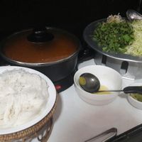 Buffet at Phounsub Restaurant in Vientiane